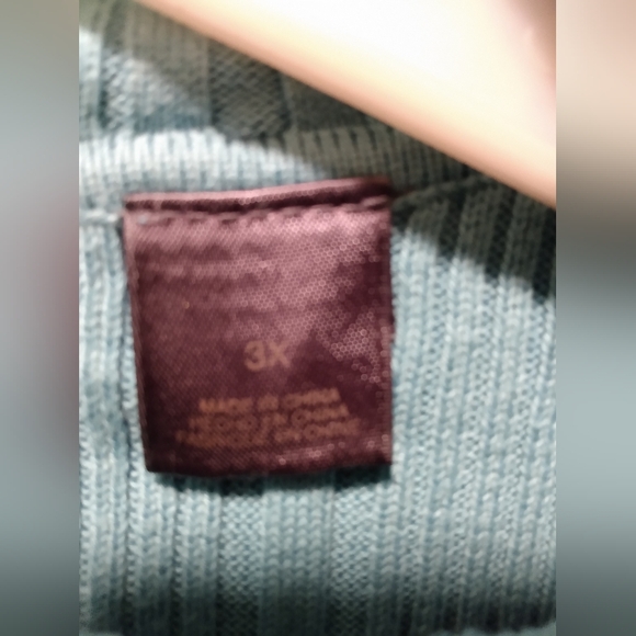 Liz Claiborne 100% Cotton Turtleneck Sweater Women's Plus Size 3X - Picture 5 of 5